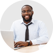 Employee Community Software 20 Headshot of a man smiling in his office