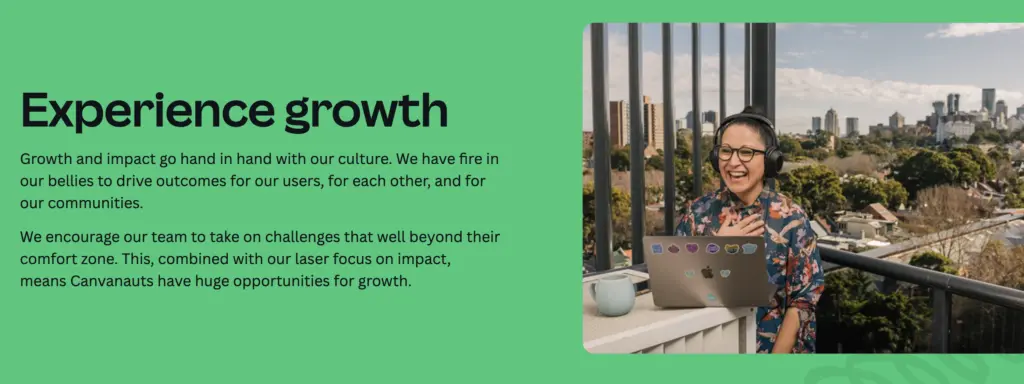 What Is an Employee Value Proposition? 9 Shot of Canva Employee Value Proposition for development